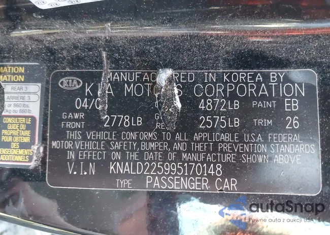 KNALD225995170148: 43996882