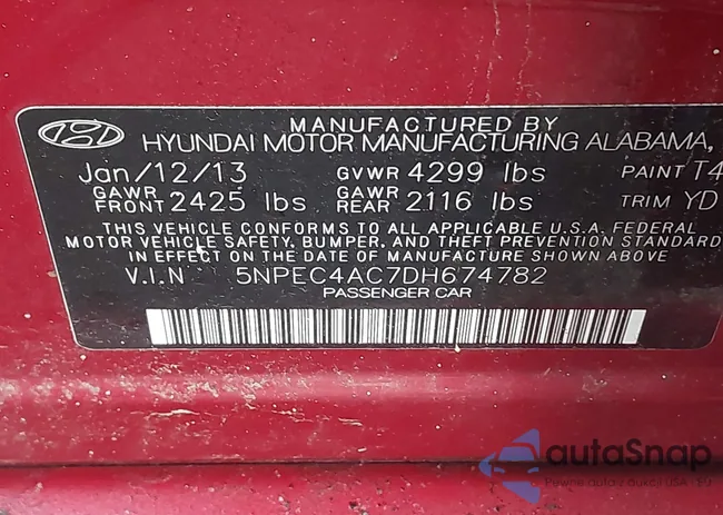 5NPEC4AC7DH674782: 43997115