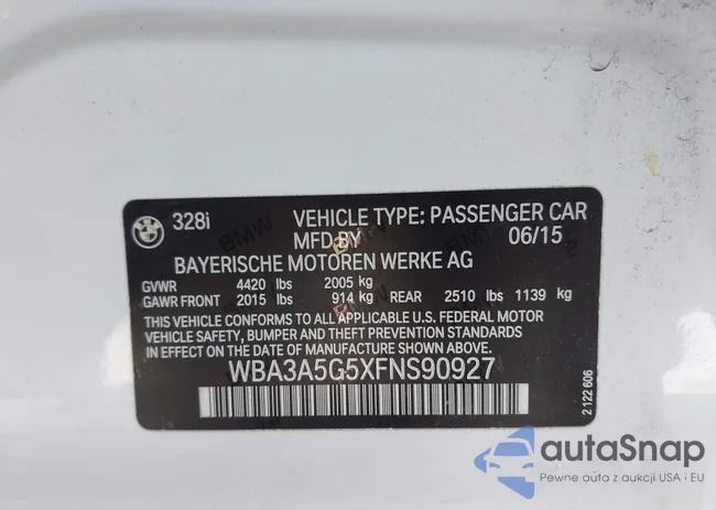 WBA3A5G5XFNS90927: 43997151