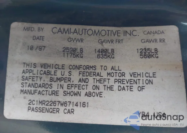 2C1MR2267W6714161: 43997166