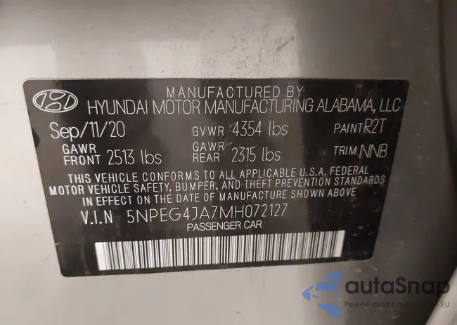 5NPEG4JA7MH072127: 43997168