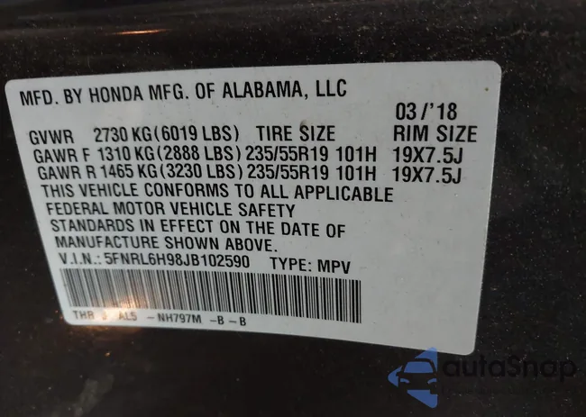 5FNRL6H98JB102590: 43997183