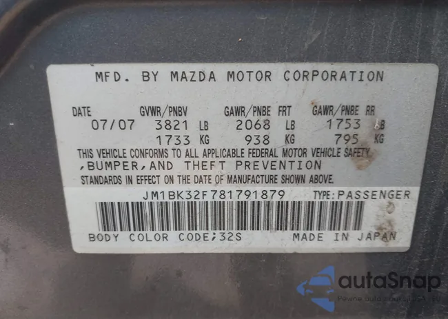 JM1BK32F781791879: 43997185