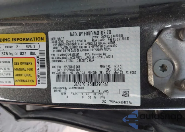 3FA6P0H75HR390361: 43997224