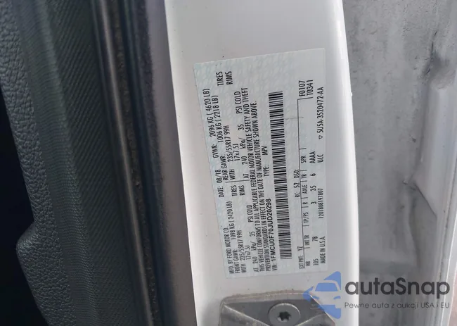 1FMCU0F70JUD20298: 43996546