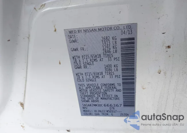 5N1AR2MM3DC666367: 43997752