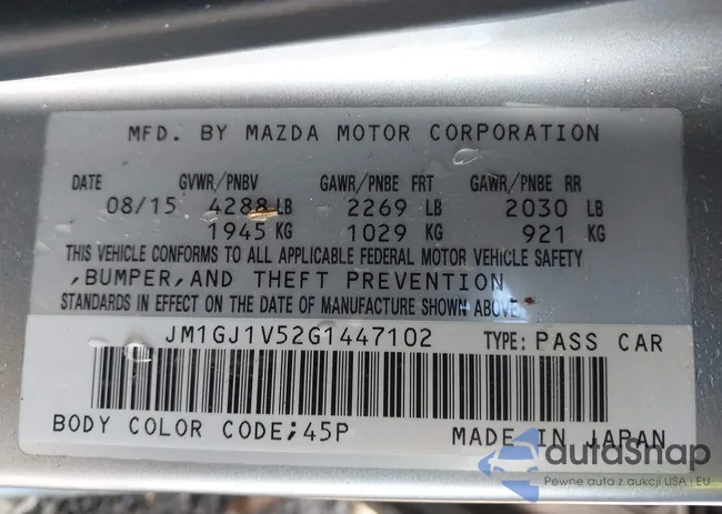 JM1GJ1V52G1447102: 43997783