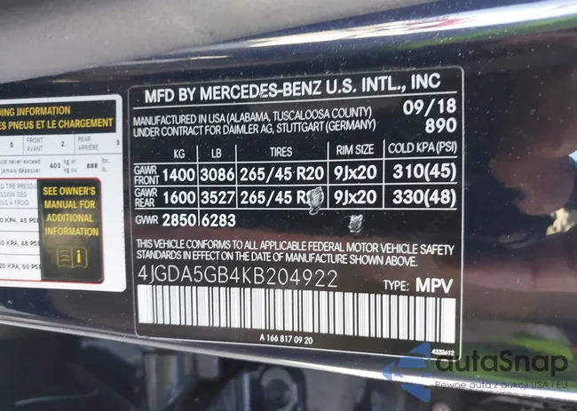 4JGDA5GB4KB204922: 43997803