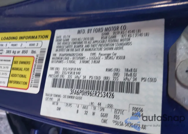 3FA6P0H96ER253426: 43997804