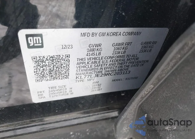 KL77LJE29RC203113: 43998148