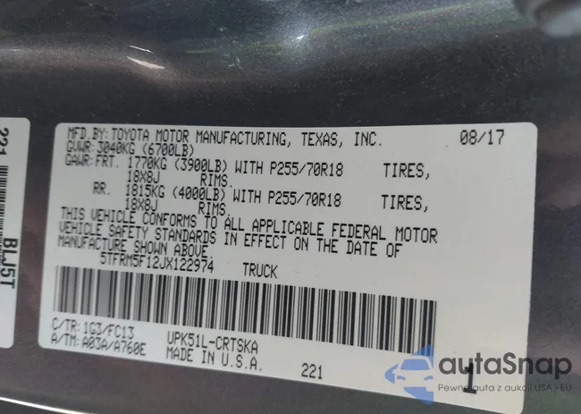 5TFRM5F12JX122974: 43998165