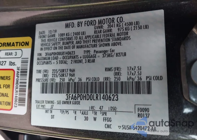 3FA6P0HD0LR140623: 43997441