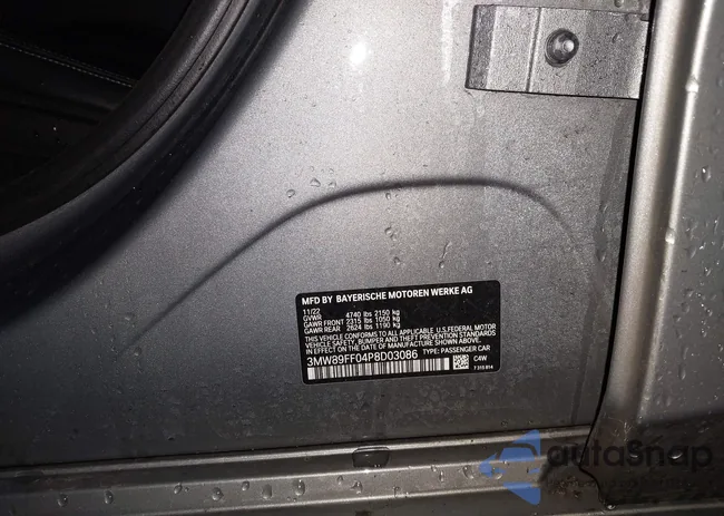 3MW89FF04P8D03086: 43997625