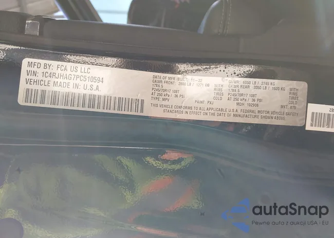 1C4RJHAG7PC510594: 43998804