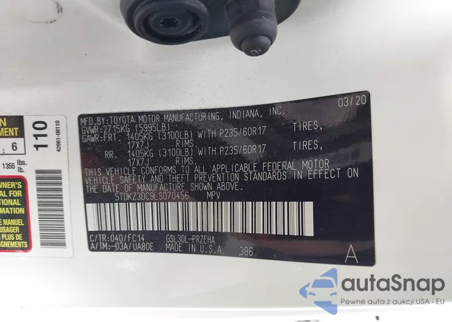 5TDKZ3DC9LS070456: 43998907