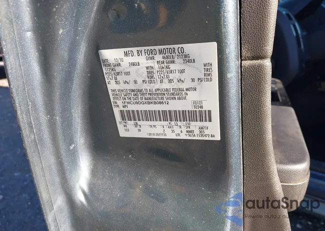 1FMCU9DGXBKB08612: 43998918