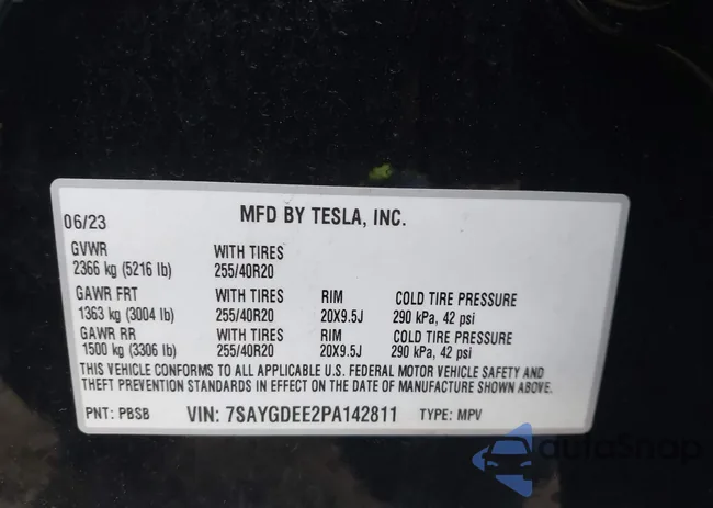 7SAYGDEE2PA142811: 43998975