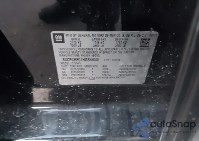 3GCPCREC1HG335840: 43999106