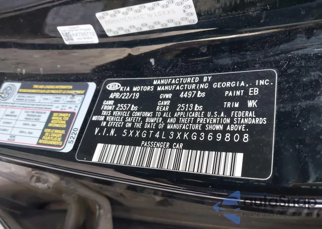 5XXGT4L3XKG369808: 43998504