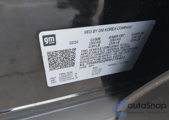 KL79MMS22RB176421: 43999562