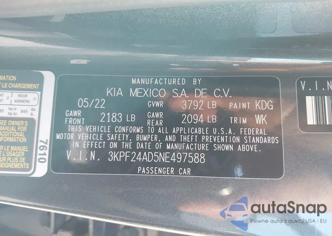 3KPF24AD5NE497588: 43999614