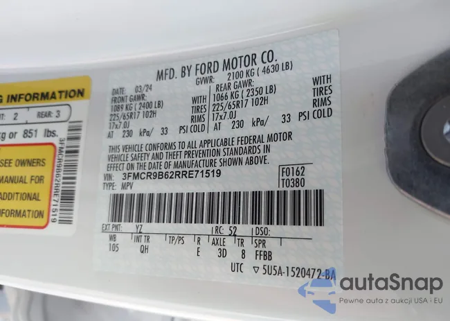 3FMCR9B62RRE71519: 44000978