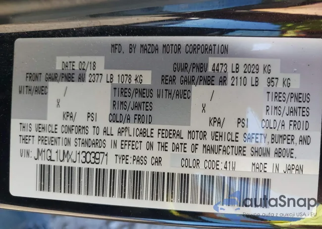 JM1GL1UMXJ1303971: 44001128