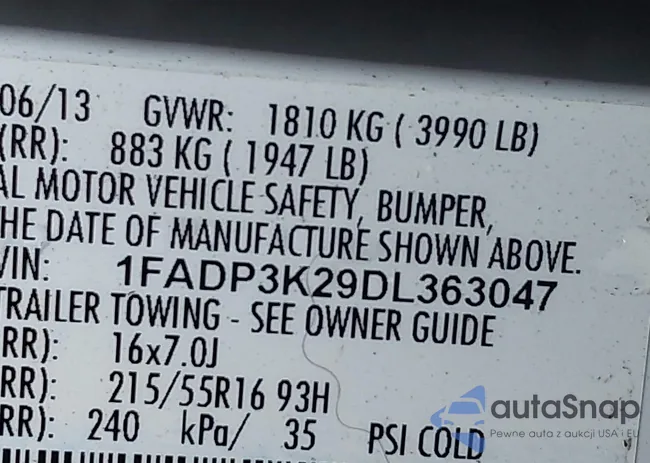 1FADP3K29DL363047: 44000274