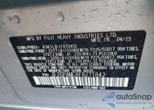 JF2GPAMC8F8271842: 44000389