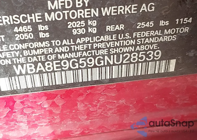 WBA8E9G59GNU28539: 44000460