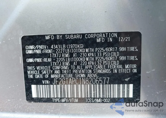 JF2GTAPC1N8206577: 44000544