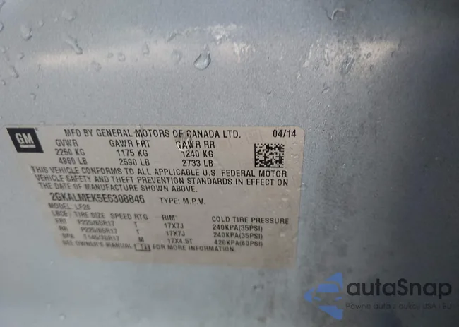 2GKALMEK5E6308846: 44001690