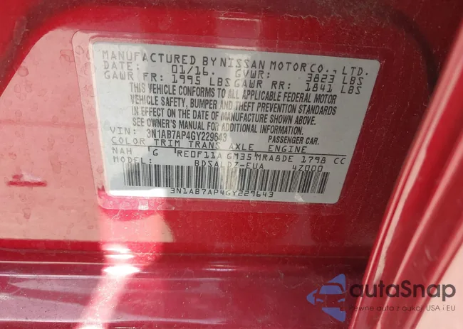 3N1AB7AP4GY229643: 44001808