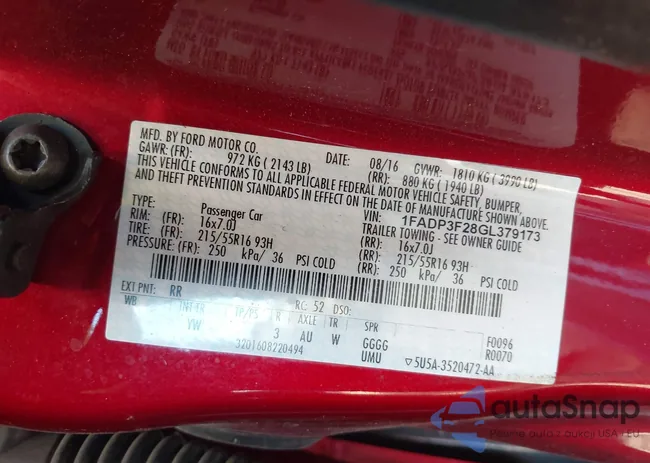 1FADP3F28GL379173: 44002078