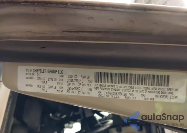 1J4BA6D13BL594168: 44001314