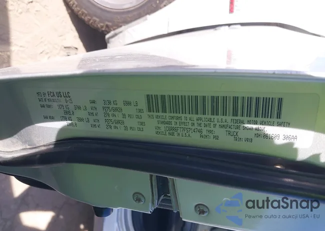 1C6RR6FT7FS714746: 44001459