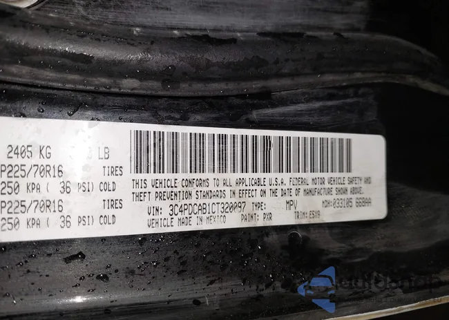 3C4PDCAB5HT581045: 44001653