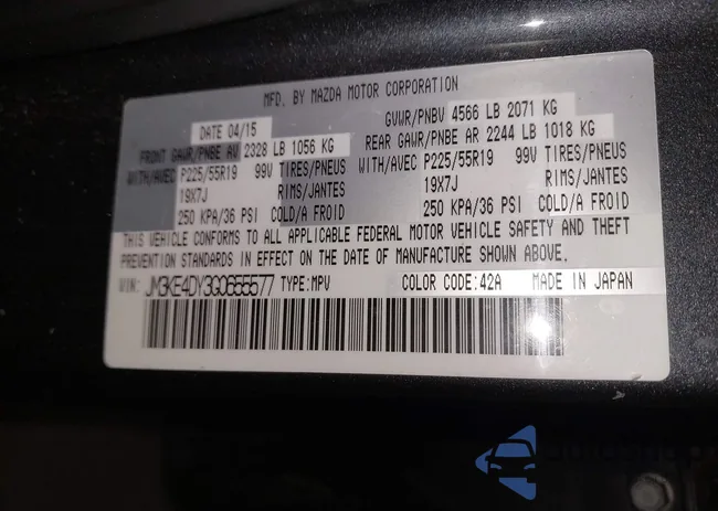 JM3KE4DY3G0655577: 44003252