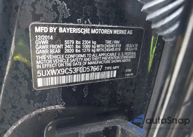 5UXWX9C53F0D57667: 44002335