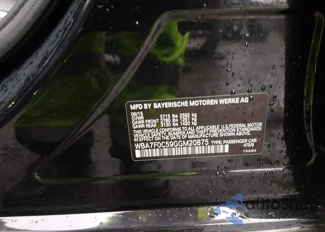 WBA7F0C59GGM20875: 44002523