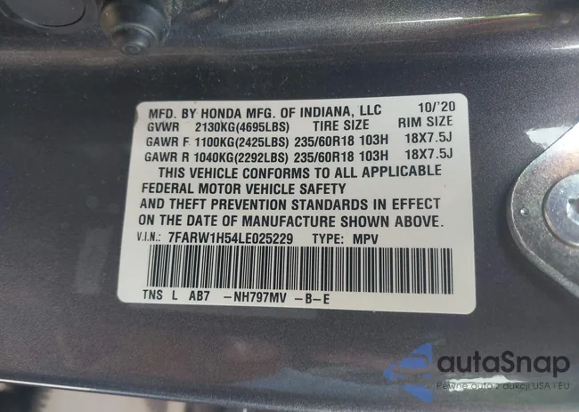 7FARW1H54LE025229: 44002640