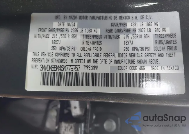 3MVDMBBM4SM779757: 44003650