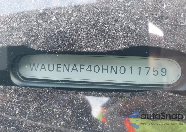 WAUENAF40HN011759: 44004073