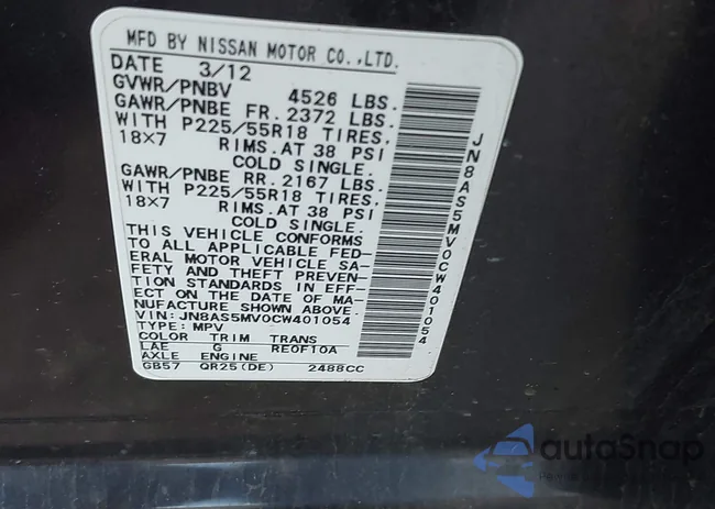 JN8AS5MV0CW401054: 44004208