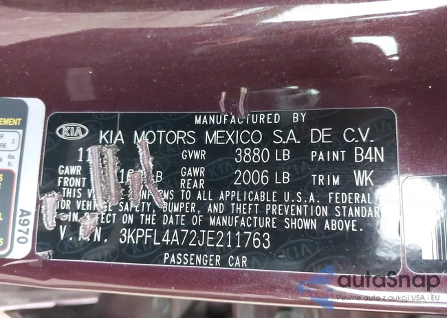 3KPFL4A72JE211763: 44003325