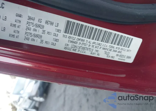 1D3HV18T09S707519: 44003553