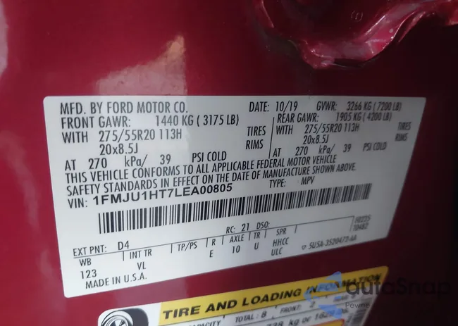 1FMJU1HT7LEA00805: 44004669