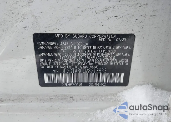 JF2GTABC9M8213833: 44004775