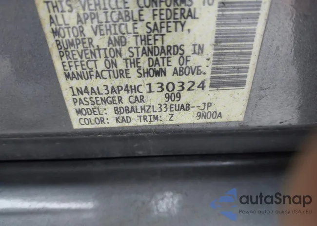 1N4AL3AP4HC130324: 44004790