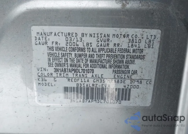 3N1AB7AP9DL701070: 44005106